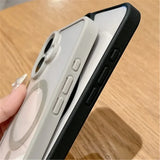 Fashion Clear Magnetic Acrylic Case For iPhone