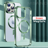 Clear Magnetic Silicone Case For iPhone