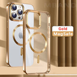 Clear Magnetic Silicone Case For iPhone