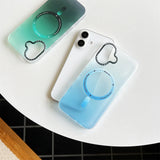 Gradient Aurora Slim Matte Magnetic Case For iPhone