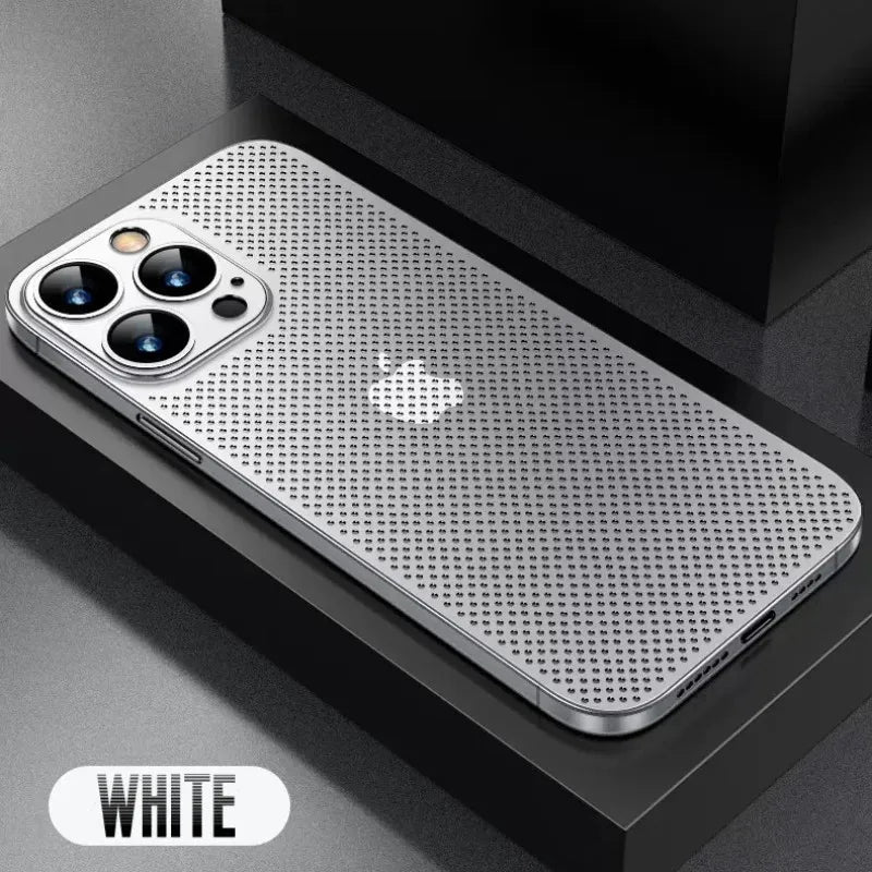 Heat Dissipation Breathable Cooling Case For iPhone