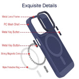 Breathable Grid Magnetic Hard Case For iPhone