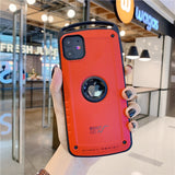 Hard Silicone Armor Shockproof Case For iPhone