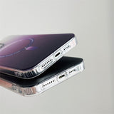 Gradient Matte Transparent Soft Case for iPhone