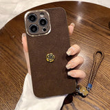 Luxury 3D Camellia Case For iPhone