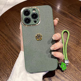 Luxury 3D Camellia Case For iPhone