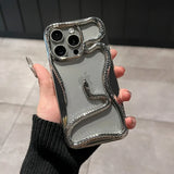 Luxury 3D Snake Hollow Heat Dissipate Case For iPhone