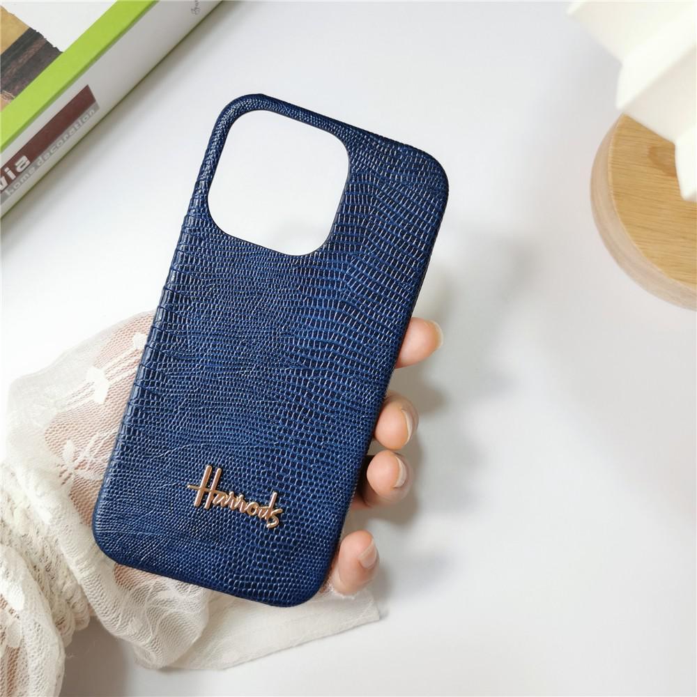 Lizard Leather  Pattern Hard Case For iPhone