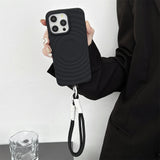 Magnetic Lanyard Shockproof Case For iPhone