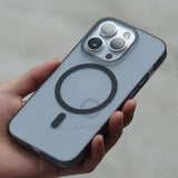Transparent Corrugated Matte Magnetic For iPhone