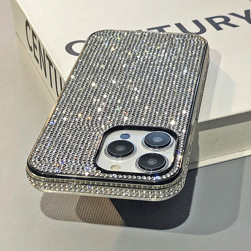 Glitter Bling Gradient Soft Edge Case For iPhone