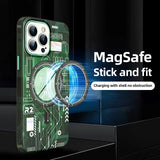 Luminous Magnetic Hard Case For iPhone