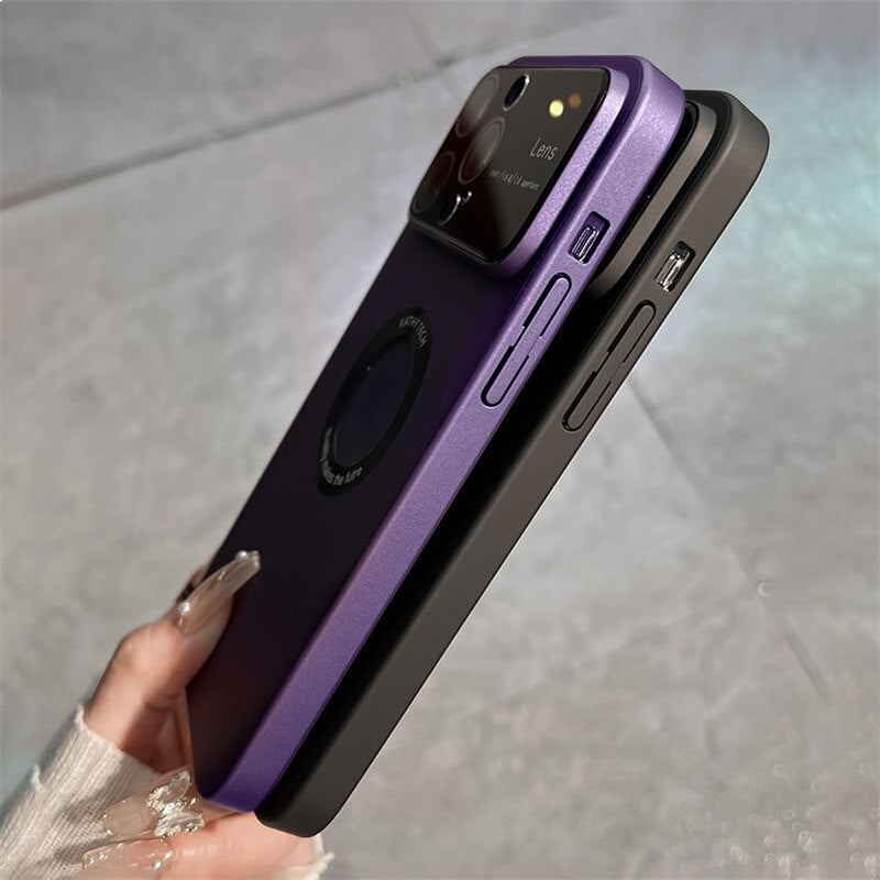 Ultra Thin Camera Protector Matte Case for iPhone