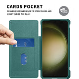 Flip Wallet Magnetic Case for Samsung Galaxy