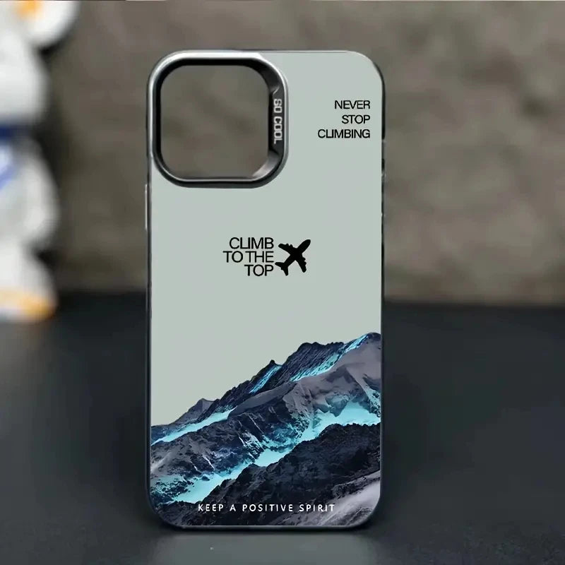 Mountain Peak Aircraft Case for iPhone