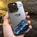 Mountain Peak Aircraft Case for iPhone