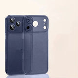 Ultra thin frosted silicone soft case for iPhone