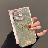 3D Bowknot Floral Phone Case For iphone