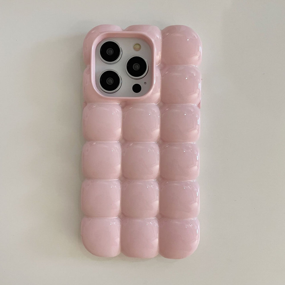 Solid color creative phone case for iPhone