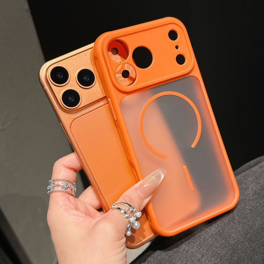 skin feel matte magnetic all inclusive case for iPhone