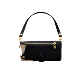 Flip-cover wrist strap crossbody case for iPhone