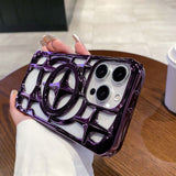 Star hollow heat dissipation magnetic case for iPhone