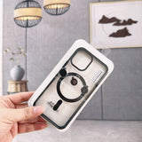 Magsafe Magnetic case with lens film for iPhone