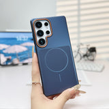 Magsafe Magnetic matte case for Samsung.
