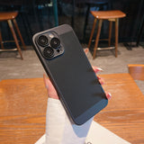 Heat Dissipation Oil-spray Lens Protector Case for iPhone