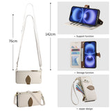 Wrist Strap Zipper Wallet Case for IPhone