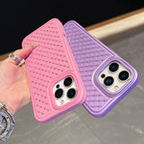 Gypsophila rhinestone phone case for iPhone