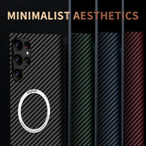 Magsafe Magnetic Ultra Thin Carbon Fiber Case For Samsung