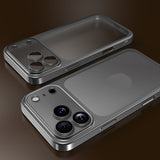 all-inclusive frosted electroplating anti-drop case for iPhone