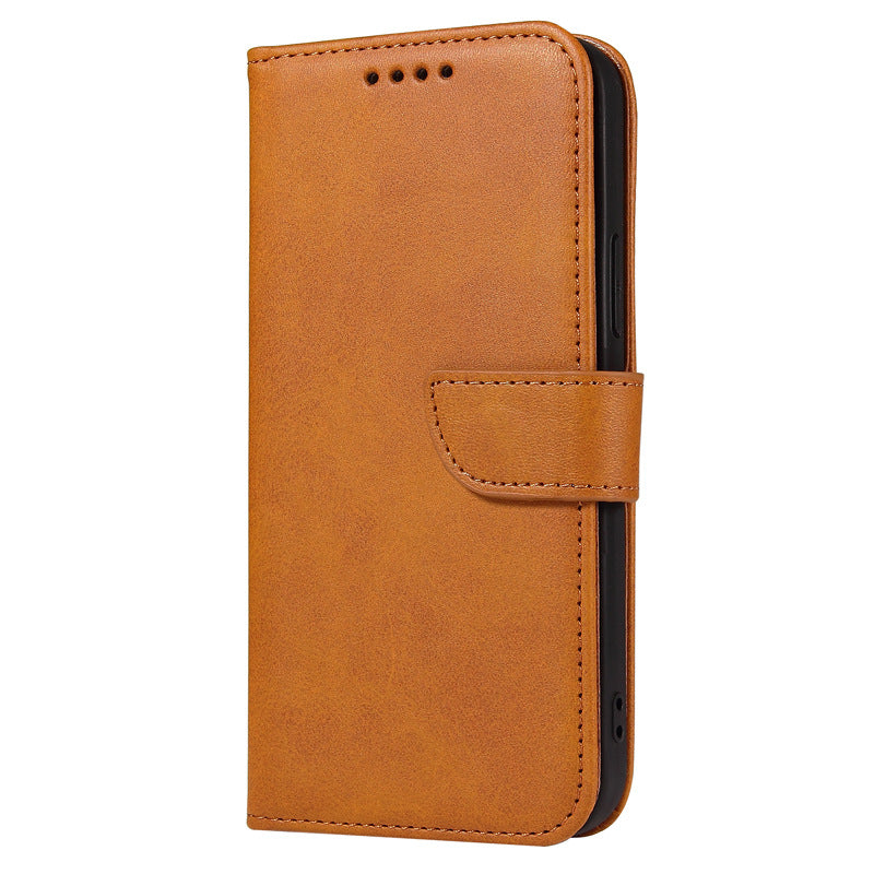 Leather Flap with Card Holder Case for iPhone