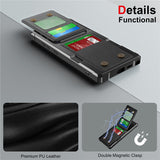 Shockproof flip wallet case for Samsung