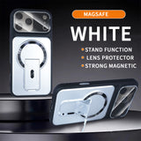 Skin-feel invisible stand magnetic case for iPhone