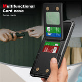 Shockproof flip wallet case for Samsung