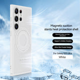 Magsafe magnetic heat dissipation invisible bracket case for Samsung