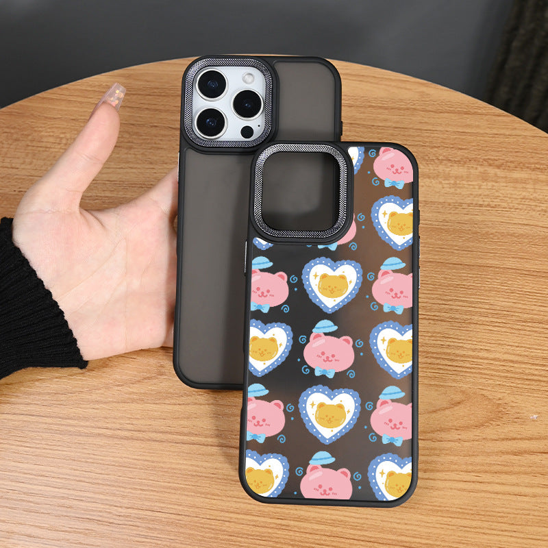 Cute anti-fingerprint phone case for iPhone