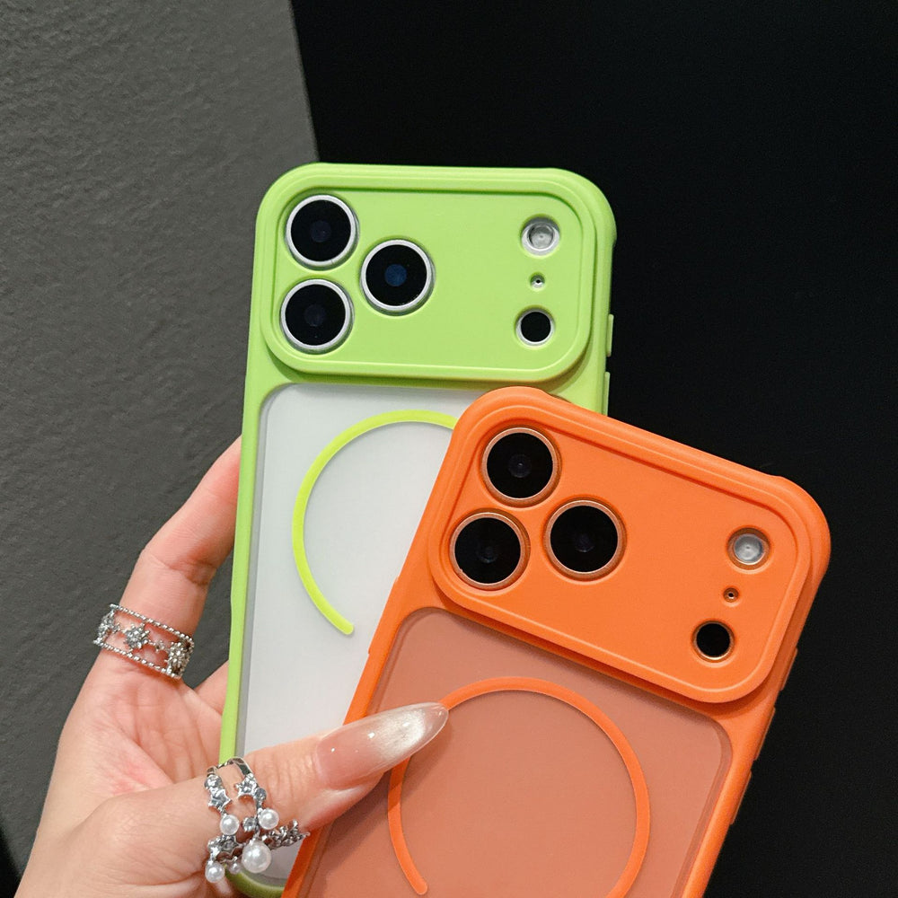 skin feel matte magnetic all inclusive case for iPhone