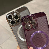 Electroplated Magnetic Heat-Dissipating Case for iPhone