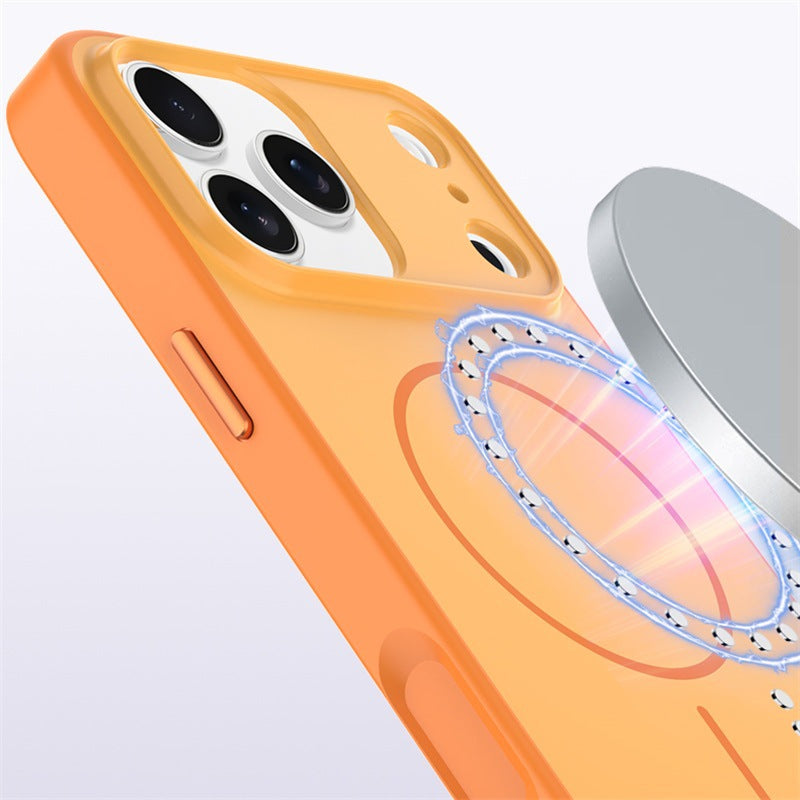 Skin-friendly shockproof magnetic case for iPhone
