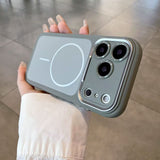 Original color magnetic anti-drop case for iPhone