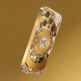 Diamond-Encrusted Compass Electroplated Case for iPhone