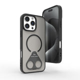 Rotating stand frosted case for iPhone