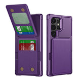 Shockproof flip wallet case for Samsung