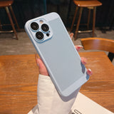 Heat Dissipation Oil-spray Lens Protector Case for iPhone