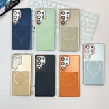 Magsafe Magnetic matte case for Samsung.
