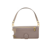 Flip-cover wrist strap crossbody case for iPhone