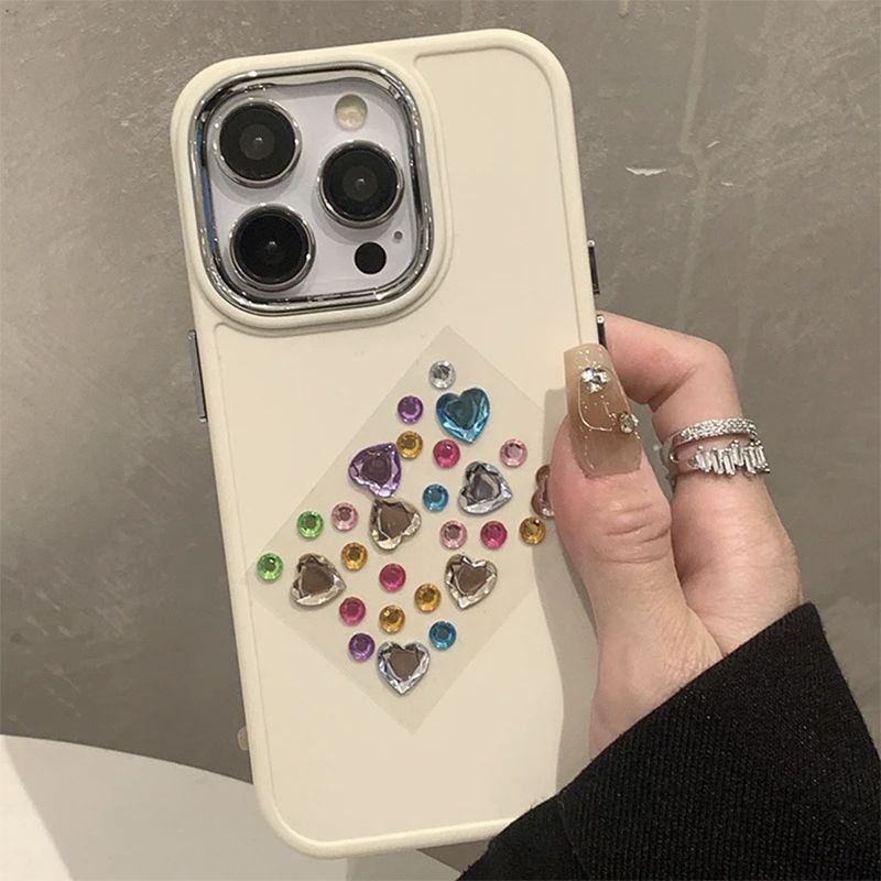 3D Luxury Rhinestone Case For iPhone